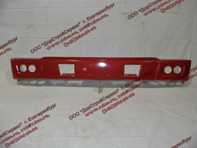Бампер H красный самосвал металлический HOWO (ХОВО) WG1641240001 фото 1 Омск
