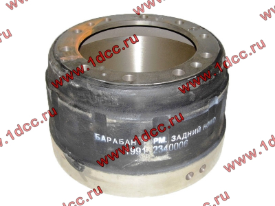 Барабан тормозной задний  H2/H3/SH HOWO (ХОВО) AZ9112340006 фото 1 Омск