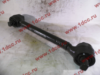 Штанга реактивная изогнутая L-600/650/750, сайлентблок 85*77*155 H/SH HOWO (ХОВО) AZ9631521174/LEO700015A фото 1 Омск
