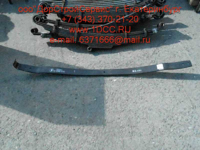 Лист SH F3000 6х4 №2 передней рессоры SHAANXI / Shacman (ШАНКСИ / Шакман) 81.43402.6142-2 фото 1 Омск