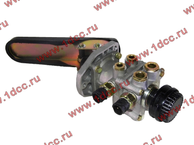 Кран главный тормозной в сборе с педалью и датчиками F FAW (ФАВ) 3514105-362 для самосвала фото 1 Омск