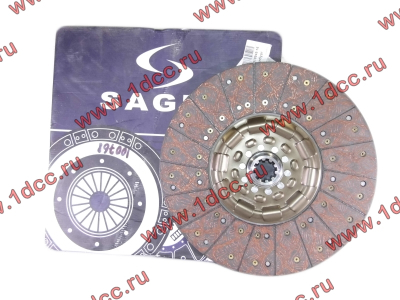 Диск сцепления ведомый 420 мм SAGES H2/H3 HOWO (ХОВО) WG1560161130 фото 1 Омск