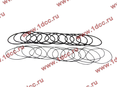 Кольцо уплотнительное гильзы цилиндра (комплект 12 тонких и 12 толстых) двигатель TD226B6G Lonking CDM (СДМ) 01153804/01153805 фото 1 Омск