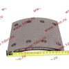 Накладка тормозная задняя ширина 185 H/SH (99000340068) КАЧЕСТВО HOWO (ХОВО) WG92200340068 фото 3 Омск