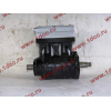 Компрессор пневмотормозов 2-х цилиндровый WABCO H3 HOWO (ХОВО) VG1099130010 фото 4 Омск