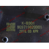 Насос подъема кабины ручной квадратный H2/H3 HOWO (ХОВО) WG9719820001 фото 4 Омск